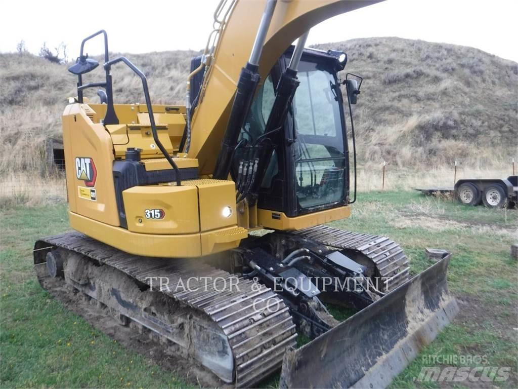 CAT 315 Vikšriniai ekskavatoriai