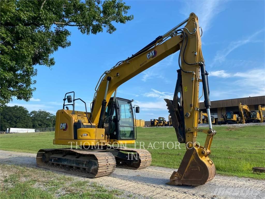 CAT 315 Vikšriniai ekskavatoriai