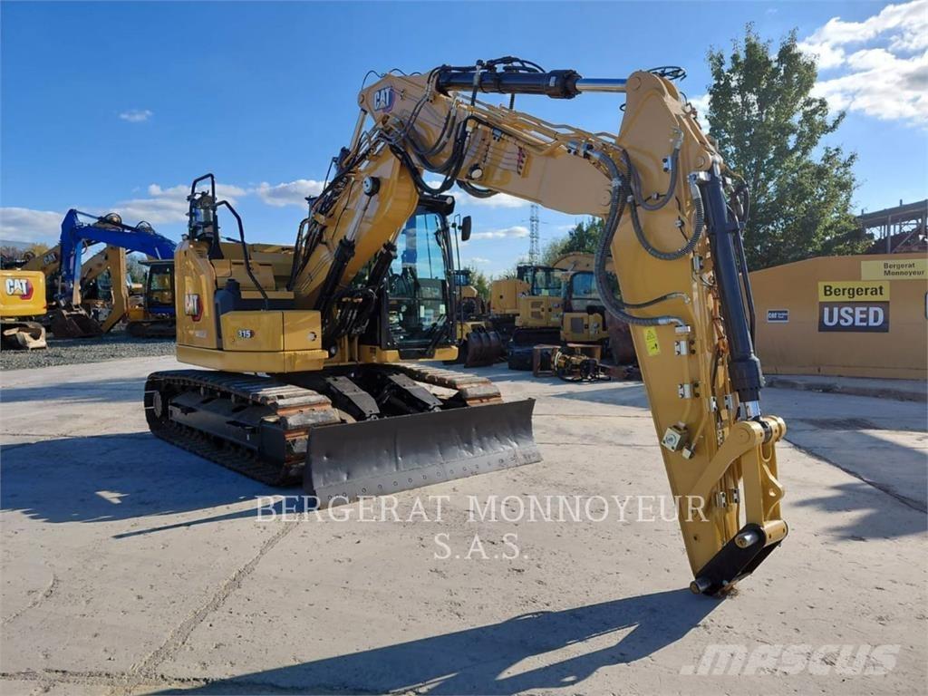 CAT 315 Vikšriniai ekskavatoriai