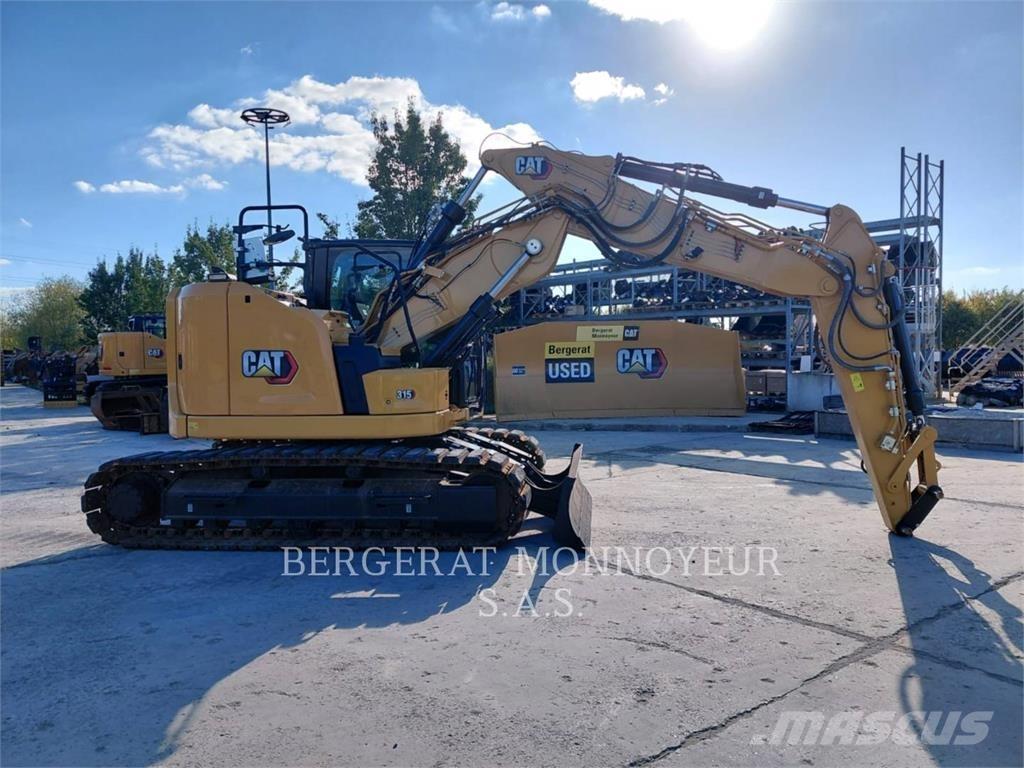 CAT 315 Vikšriniai ekskavatoriai