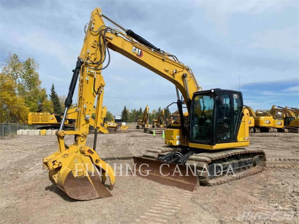 CAT 315-07 Vikšriniai ekskavatoriai