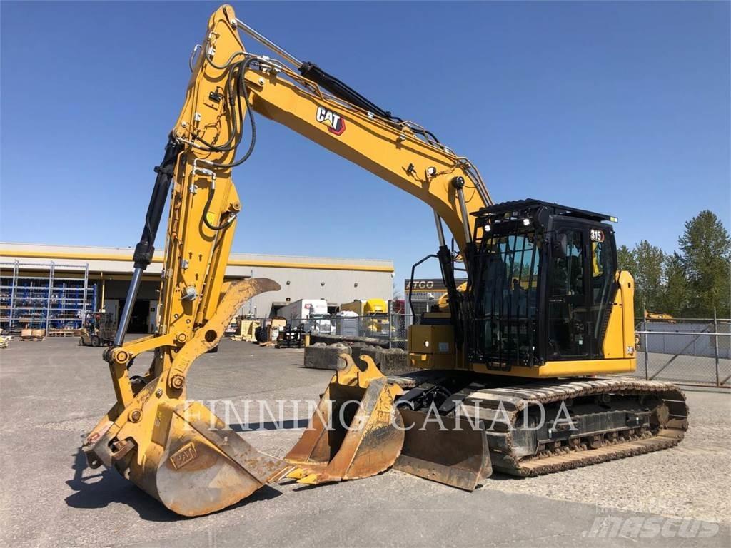CAT 315-07 Vikšriniai ekskavatoriai