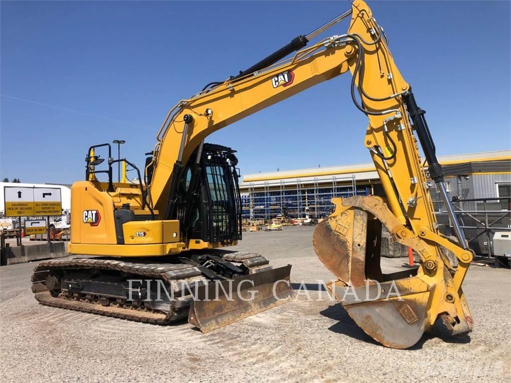 CAT 315-07 Vikšriniai ekskavatoriai
