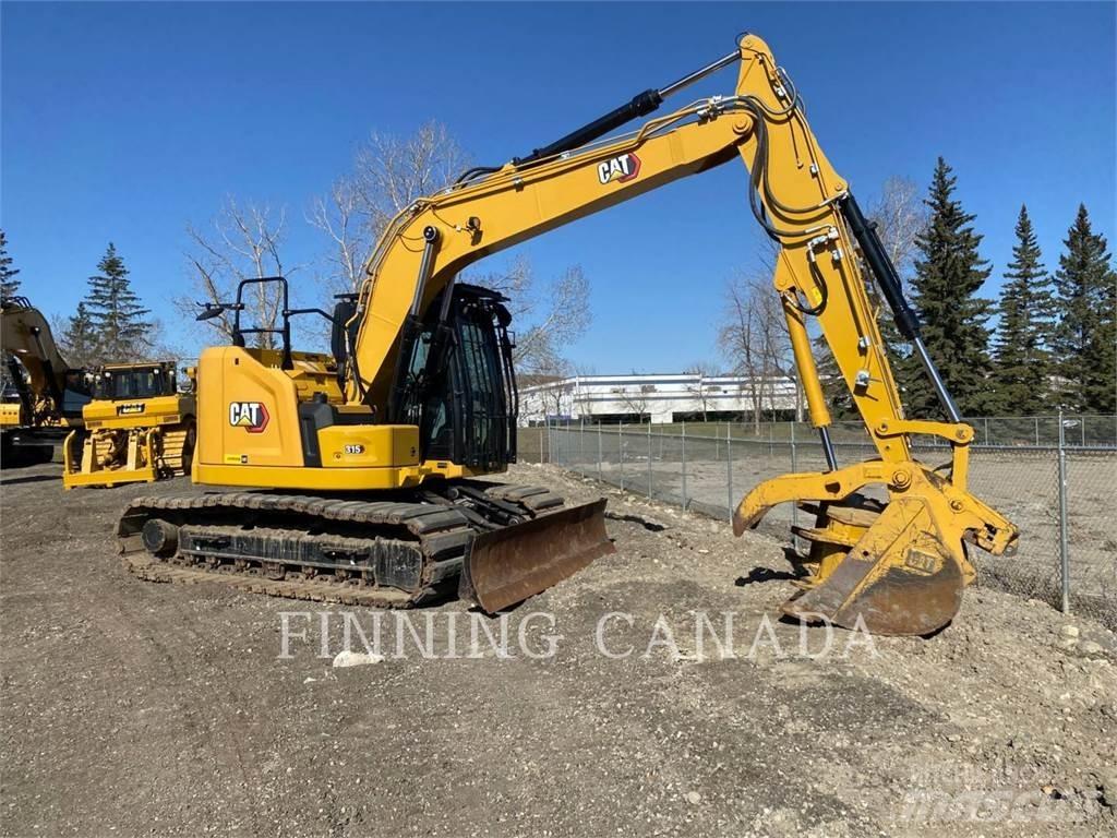 CAT 315-07 Vikšriniai ekskavatoriai