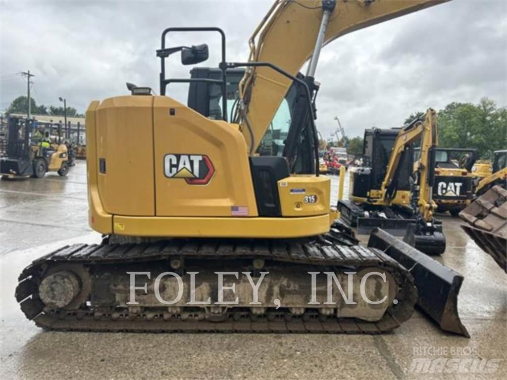 CAT 315-07 Vikšriniai ekskavatoriai