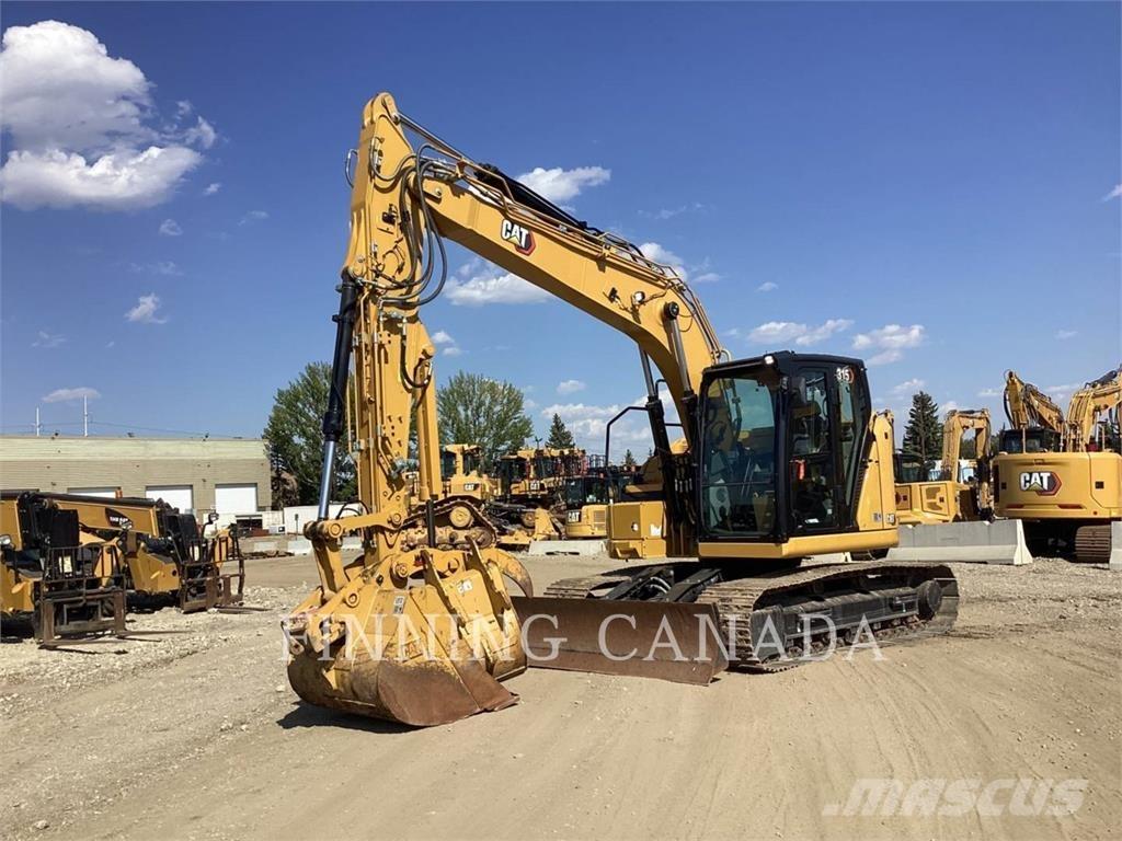 CAT 315-07 Vikšriniai ekskavatoriai