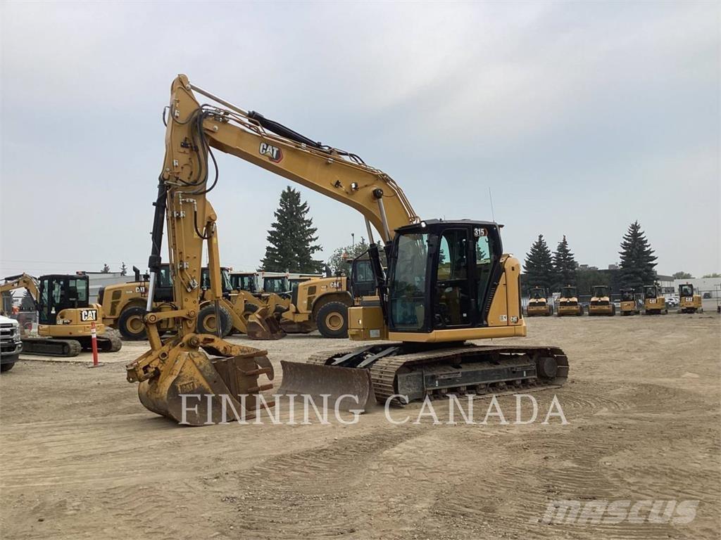 CAT 315-07 Vikšriniai ekskavatoriai