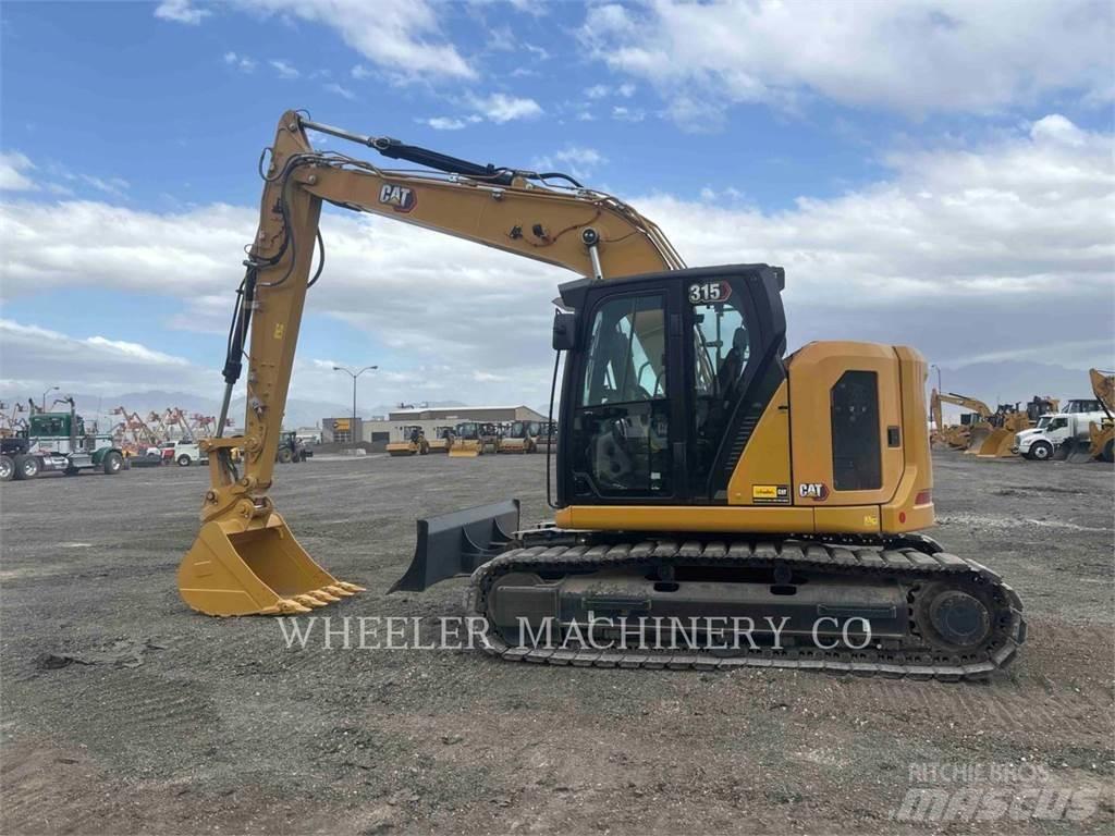 CAT 315 CF Vikšriniai ekskavatoriai