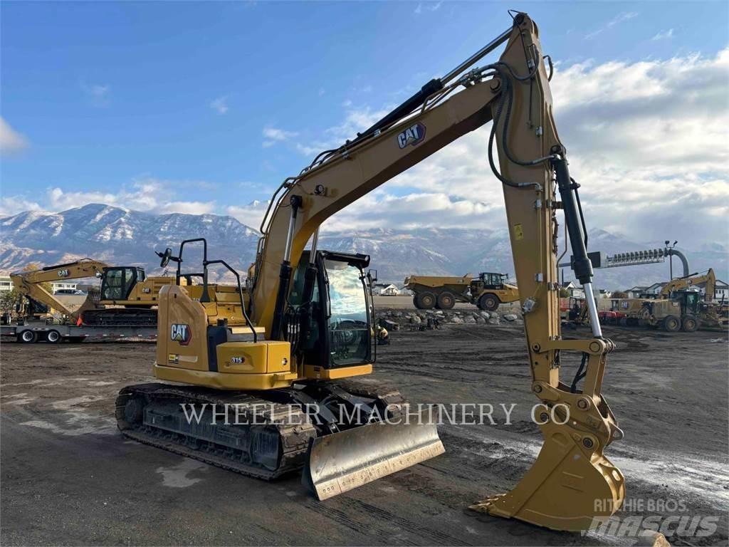 CAT 315 CF Vikšriniai ekskavatoriai