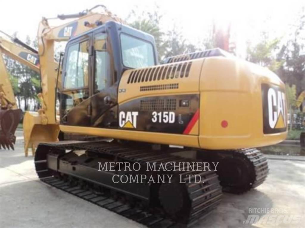 CAT 315DL Vikšriniai ekskavatoriai
