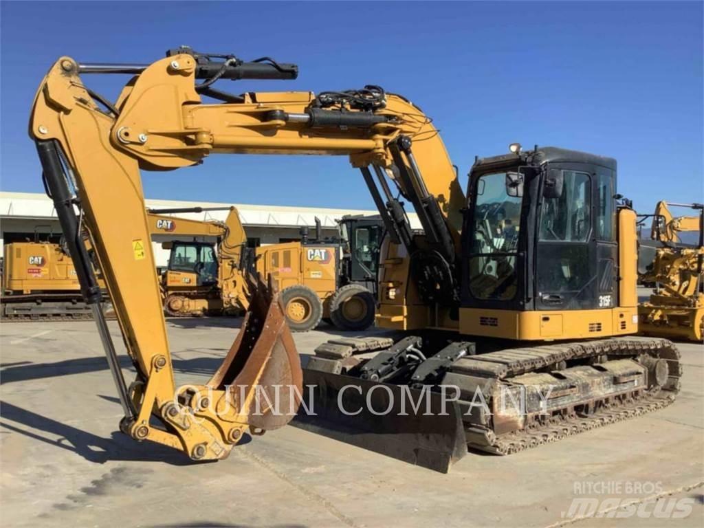 CAT 315F Vikšriniai ekskavatoriai