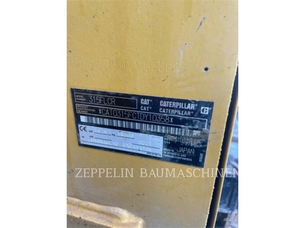 CAT 315FL Vikšriniai ekskavatoriai