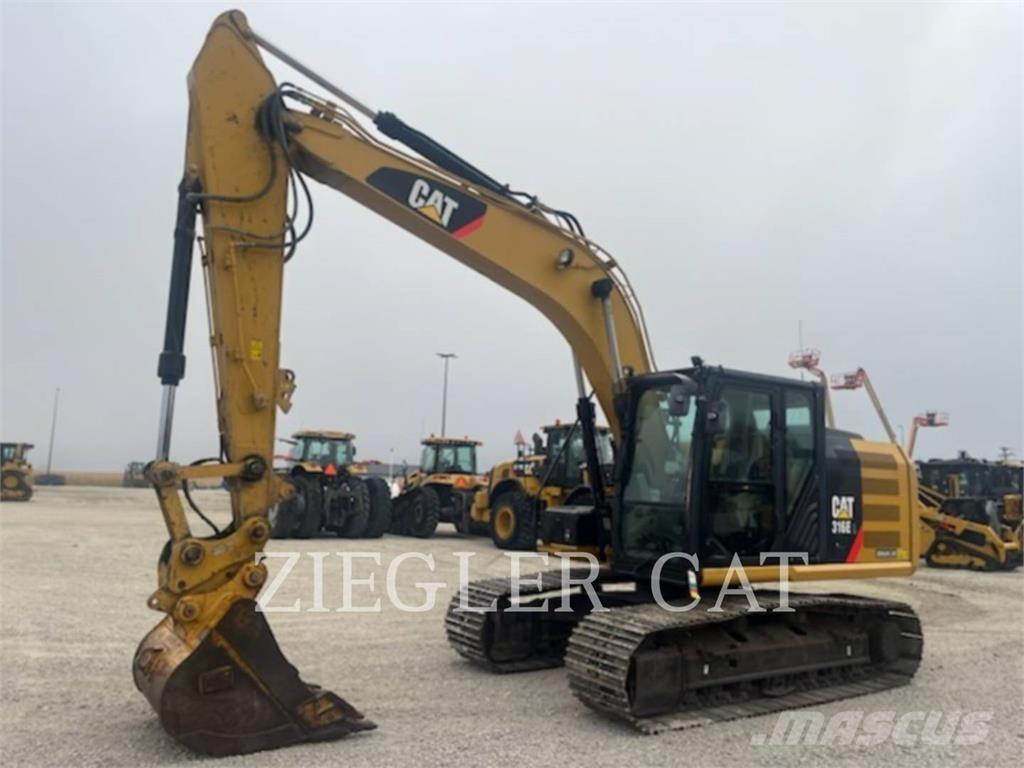 CAT 316E Vikšriniai ekskavatoriai