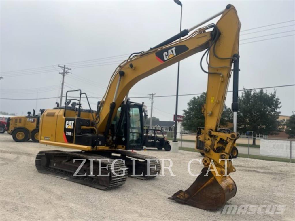 CAT 316E Vikšriniai ekskavatoriai