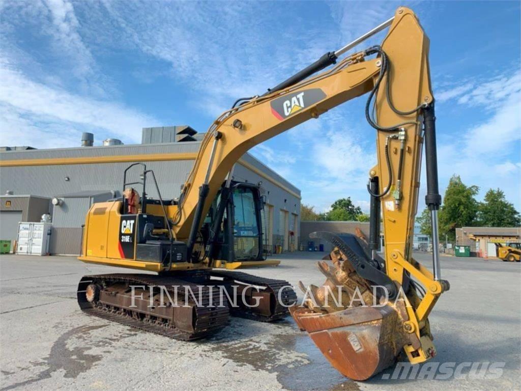 CAT 316E Vikšriniai ekskavatoriai