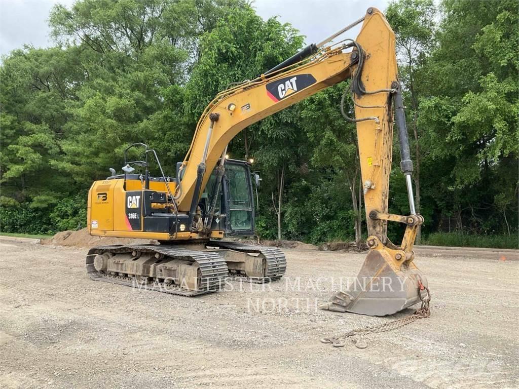 CAT 316EL Vikšriniai ekskavatoriai