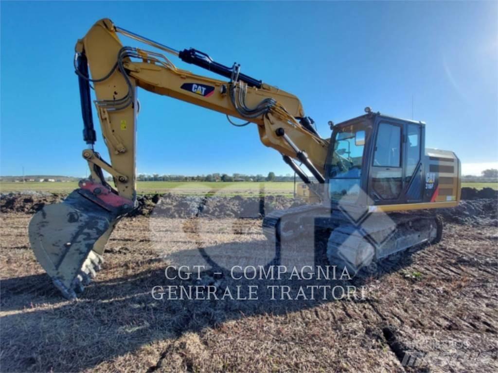 CAT 316F Vikšriniai ekskavatoriai