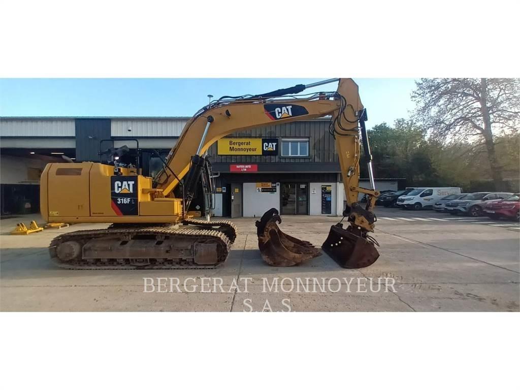 CAT 316F Vikšriniai ekskavatoriai