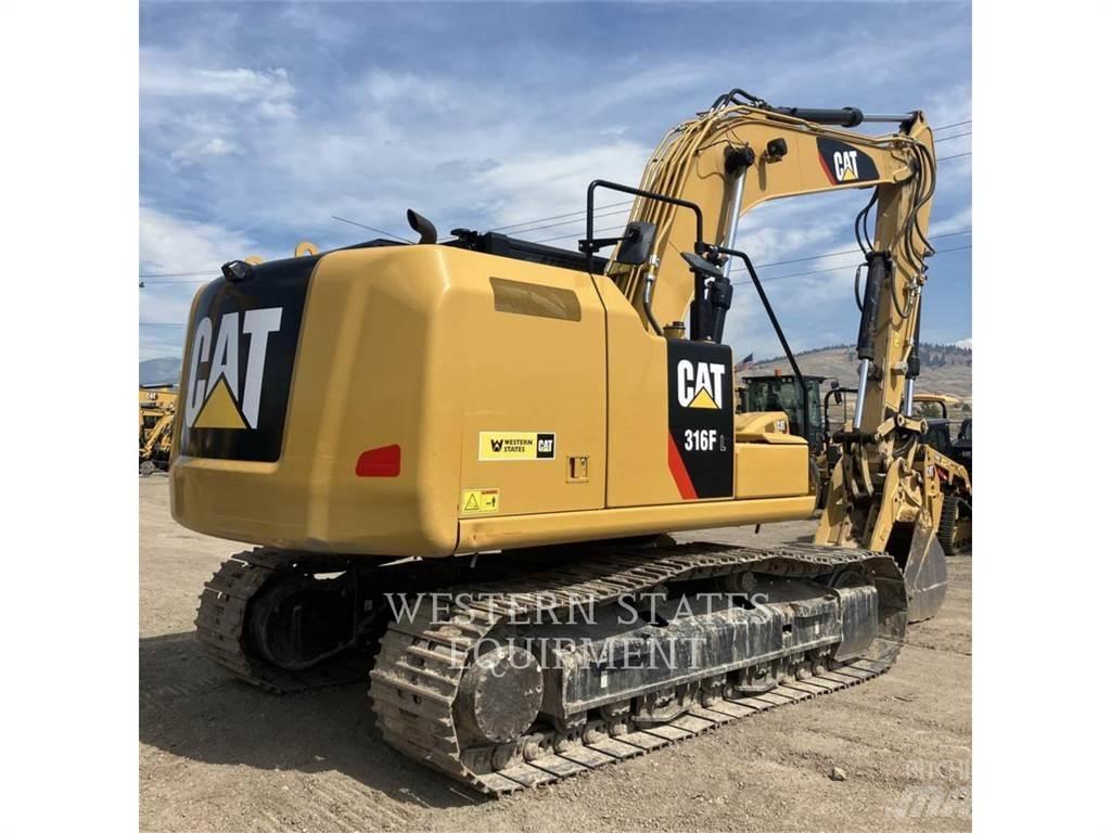CAT 316F Vikšriniai ekskavatoriai