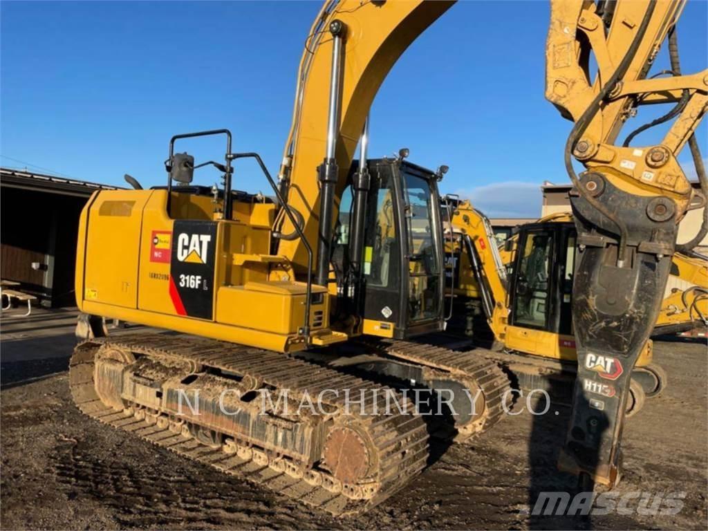 CAT 316F L Vikšriniai ekskavatoriai