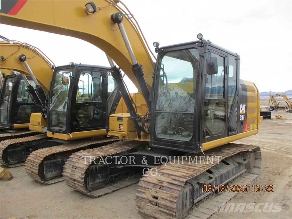 CAT 316F L Vikšriniai ekskavatoriai