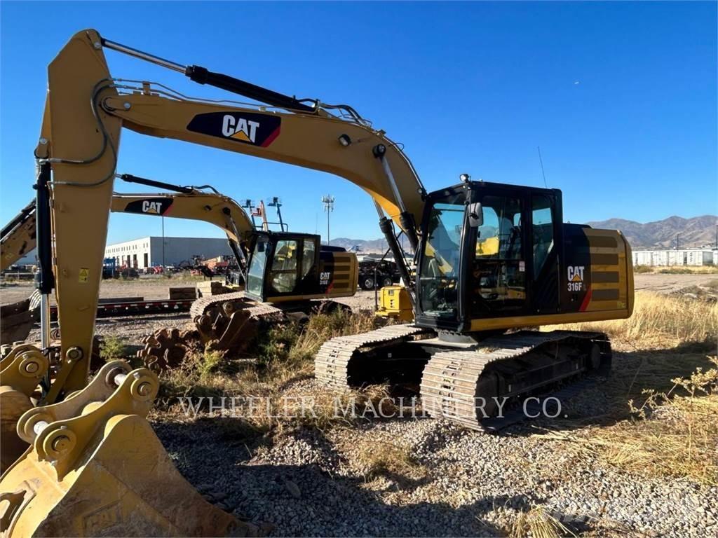 CAT 316F L Vikšriniai ekskavatoriai