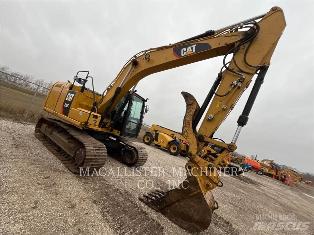 CAT 316FL Vikšriniai ekskavatoriai