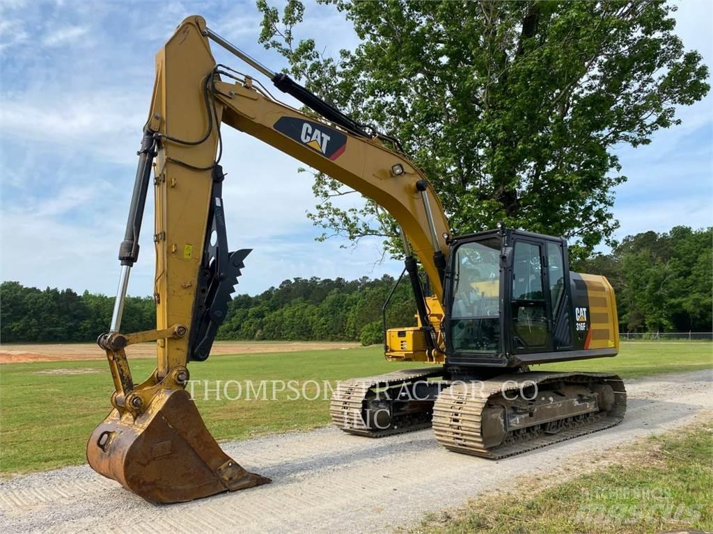 CAT 316FL Vikšriniai ekskavatoriai