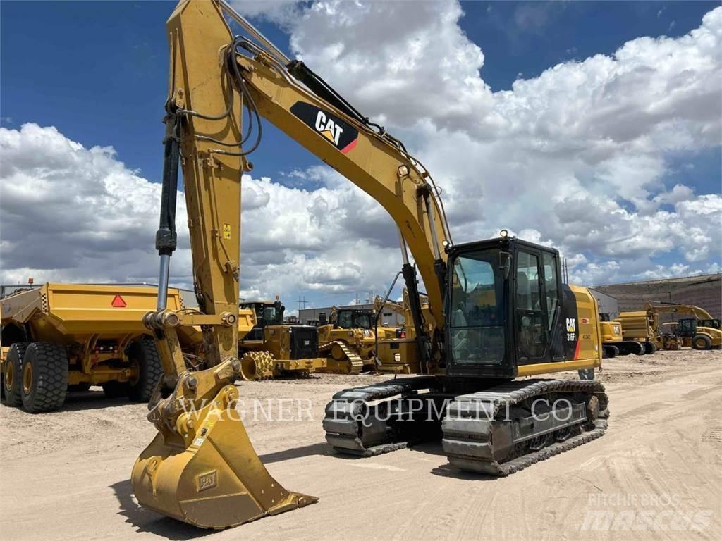 CAT 316FL Vikšriniai ekskavatoriai