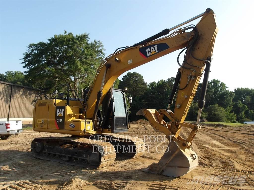 CAT 316FL Vikšriniai ekskavatoriai