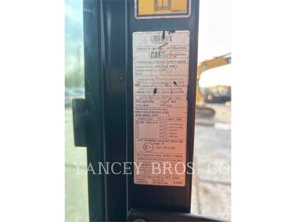 CAT 316FL Vikšriniai ekskavatoriai