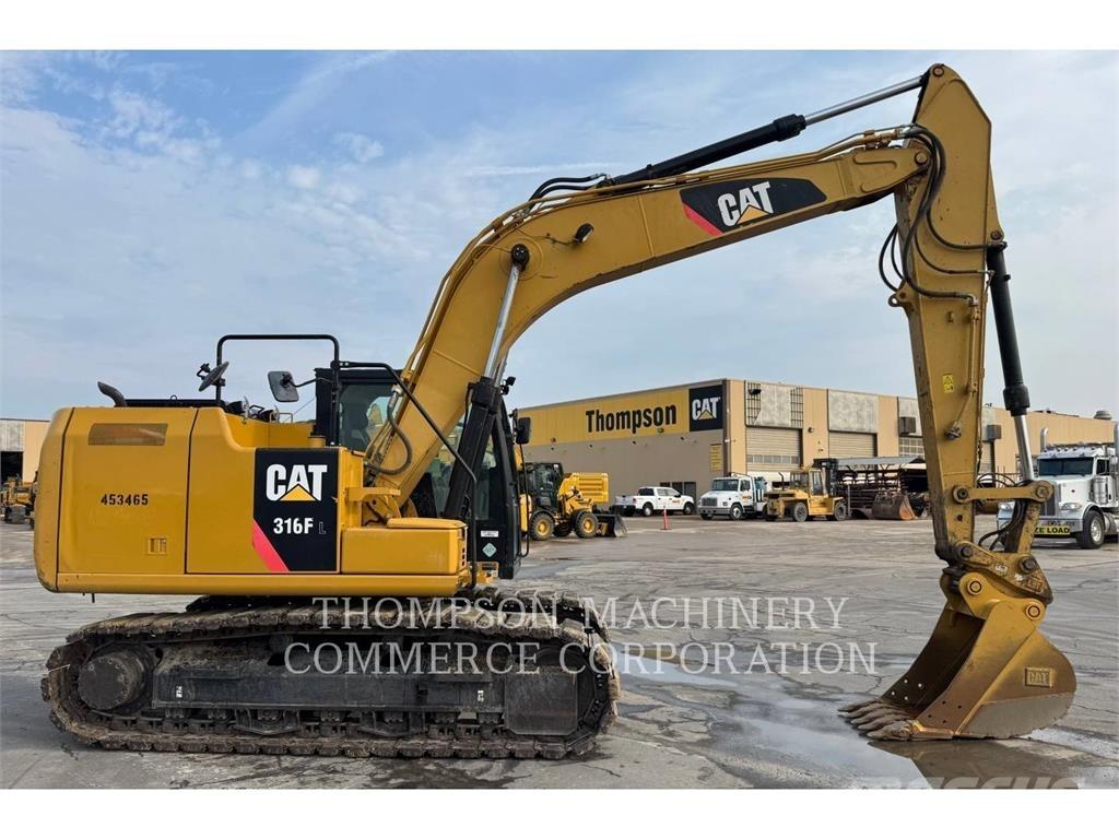 CAT 316FL Vikšriniai ekskavatoriai