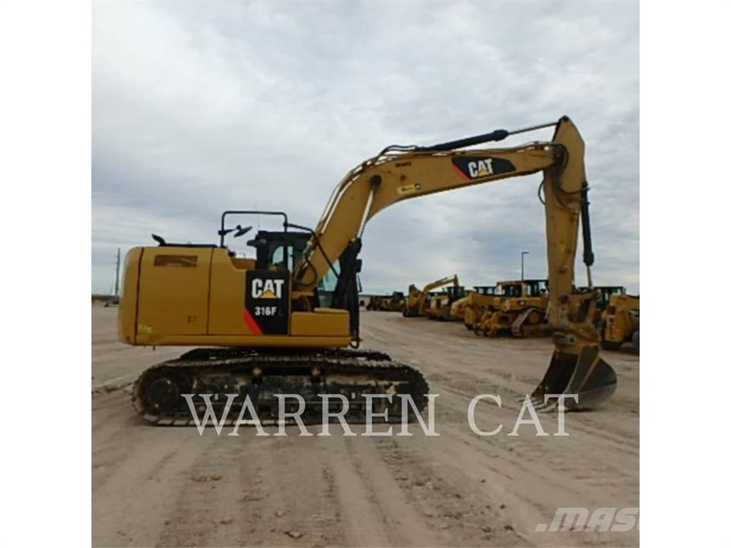 CAT 316FL TC Vikšriniai ekskavatoriai