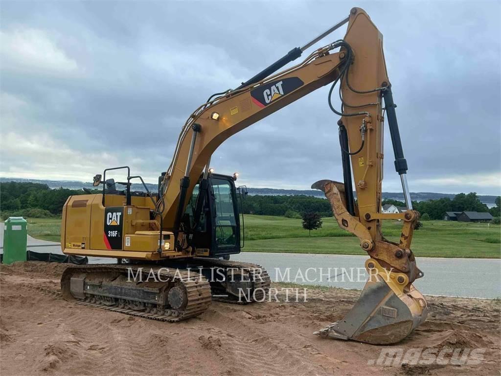 CAT 316FL TQ Vikšriniai ekskavatoriai