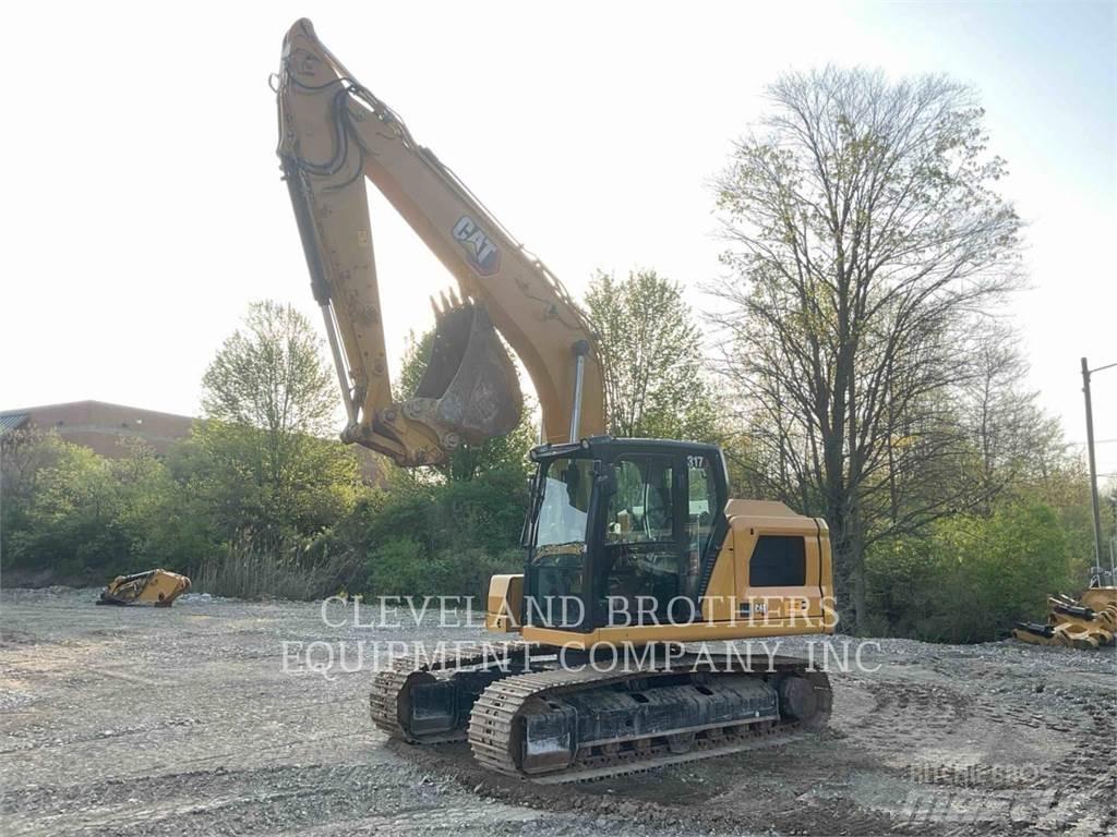 CAT 317-07 Vikšriniai ekskavatoriai