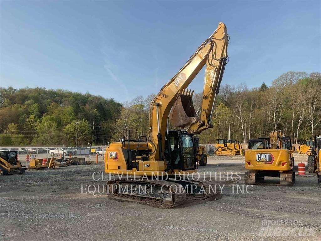 CAT 317-07 Vikšriniai ekskavatoriai