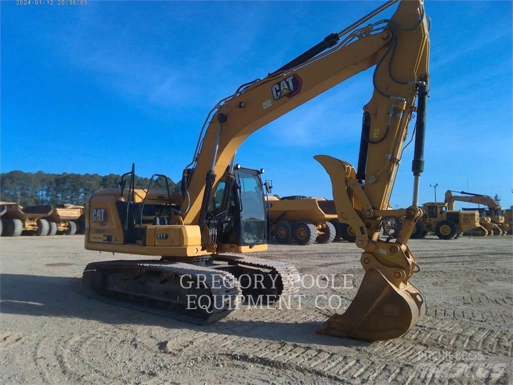CAT 317-07 Vikšriniai ekskavatoriai