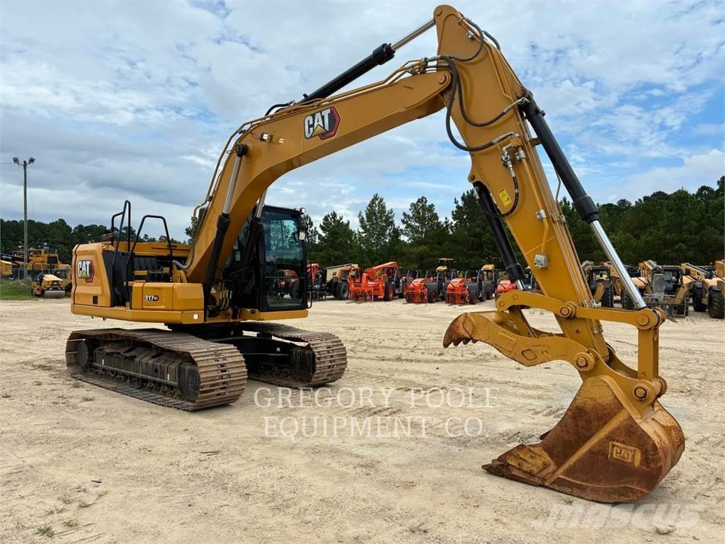 CAT 317-07GC Vikšriniai ekskavatoriai