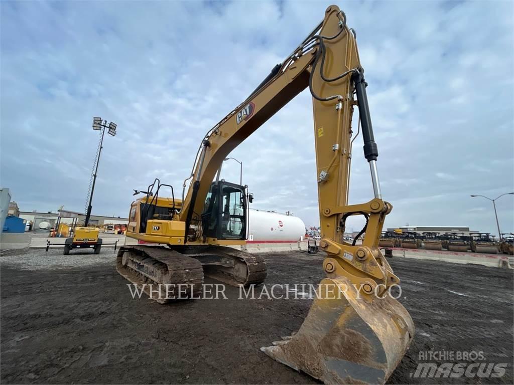 CAT 317 CF Vikšriniai ekskavatoriai