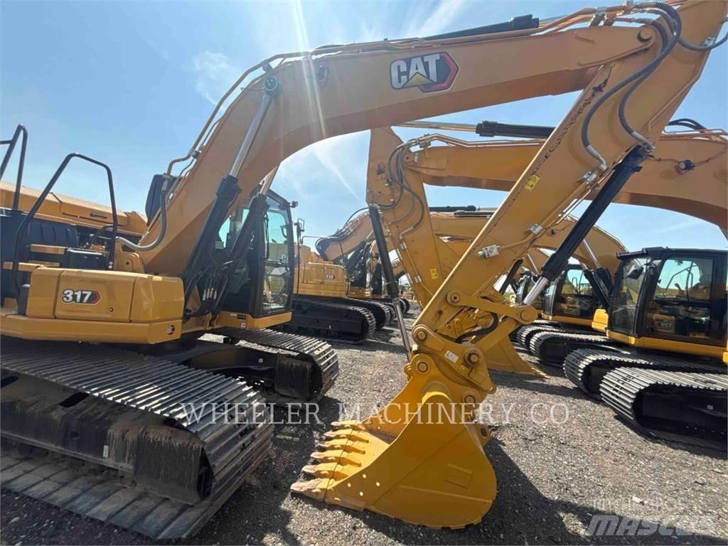 CAT 317 CF Vikšriniai ekskavatoriai