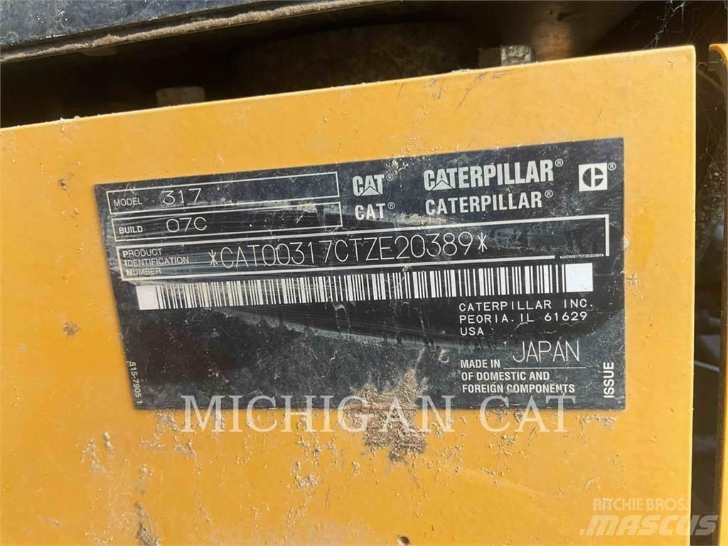 CAT 317 PQZ1 Vikšriniai ekskavatoriai