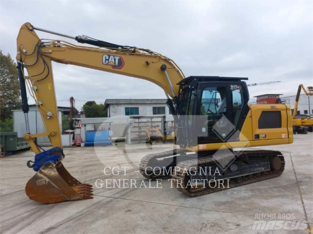 CAT 317GC Vikšriniai ekskavatoriai