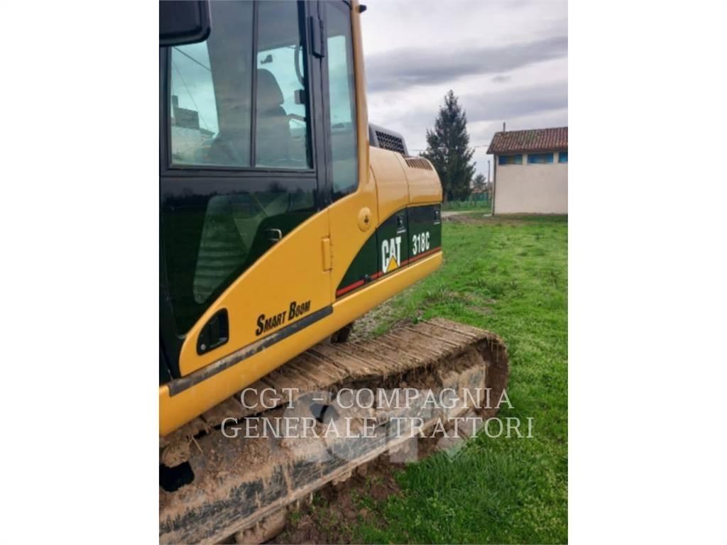 CAT 318C Vikšriniai ekskavatoriai