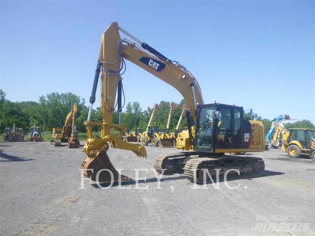 CAT 318FL Vikšriniai ekskavatoriai