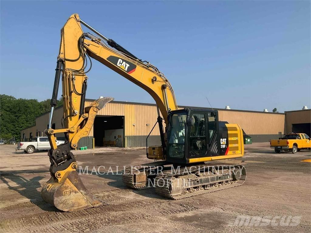 CAT 318FL PM+ Vikšriniai ekskavatoriai
