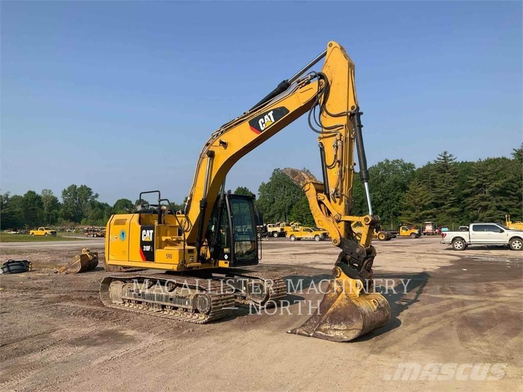 CAT 318FL PM+ Vikšriniai ekskavatoriai