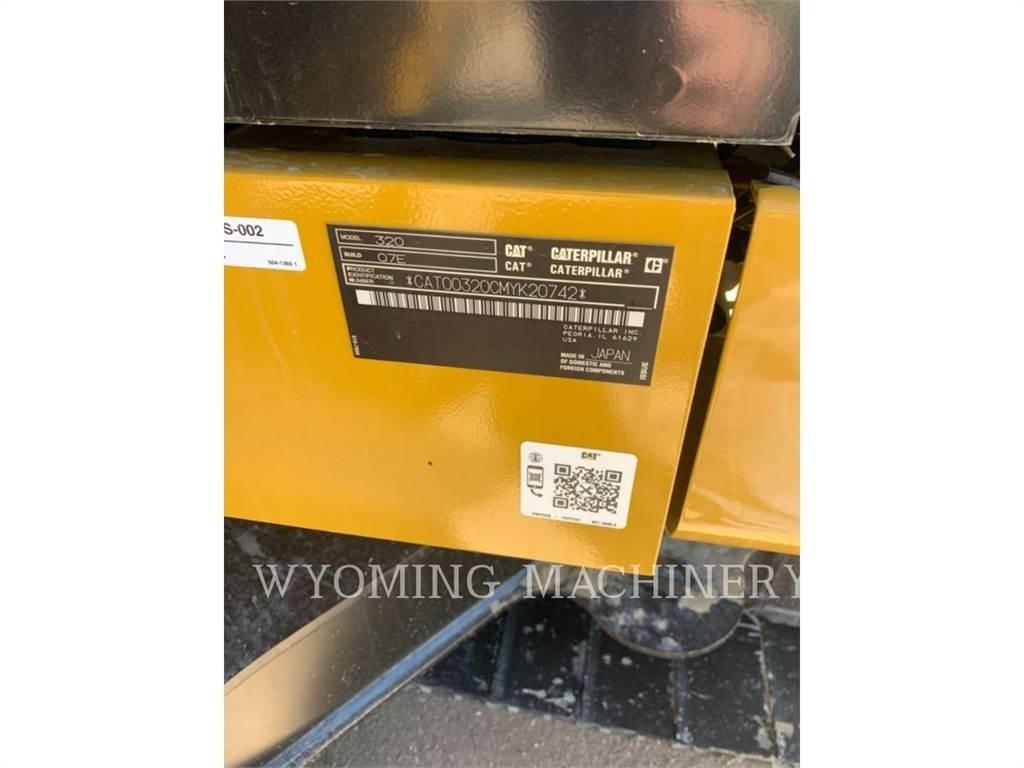 CAT 320 Vikšriniai ekskavatoriai