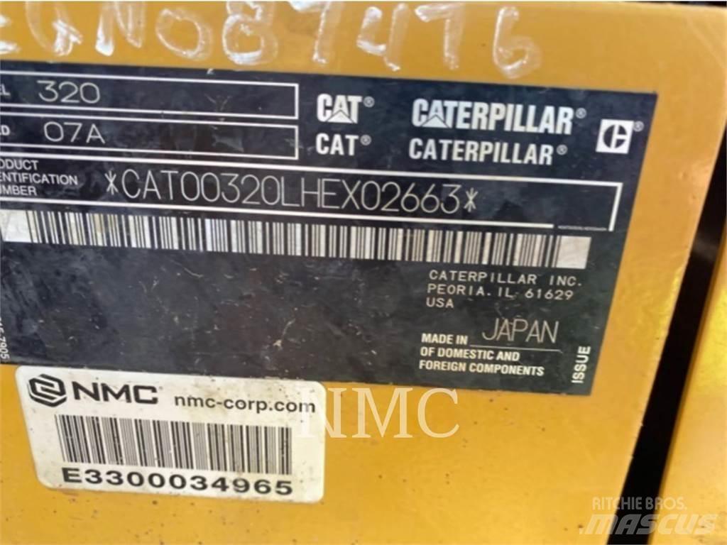 CAT 320 Vikšriniai ekskavatoriai