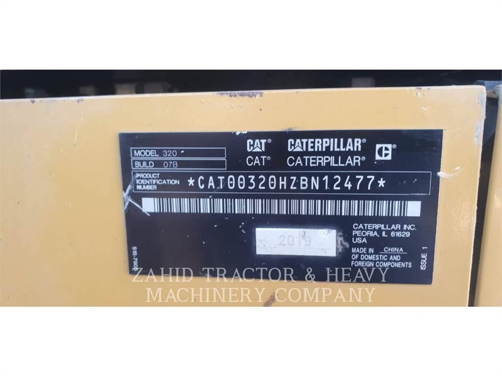 CAT 320 Vikšriniai ekskavatoriai
