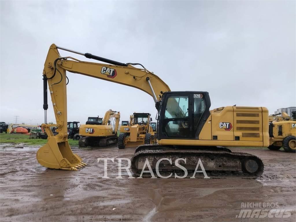 CAT 320 Vikšriniai ekskavatoriai